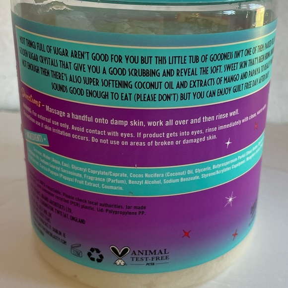 LOT OF 2 Dirty Works Scrub Salts Scrubbin’ Up Nicely Salt  + Sweet Sweet Sugar - Picture 2 of 6